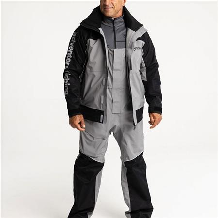 MEN'S JACKET - TITANIUM/BLACK ADVENTER & FISHING TRONDELAG - TITANIUM/NOIR