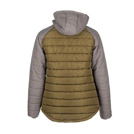 MEN'S JACKET TRAKKER HEXATHERMIC JACKET - VERT/GRIS