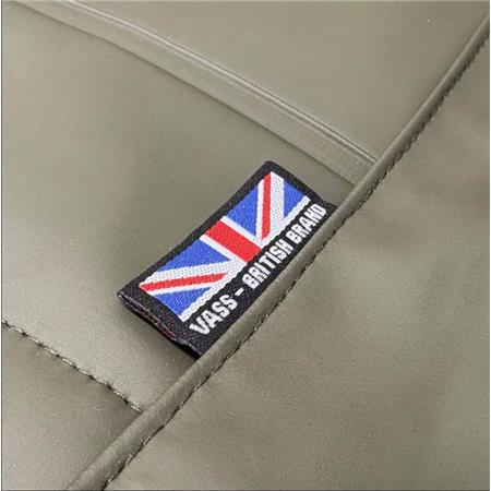 MEN'S JACKET VASS TEAM VASS 220 UNLINED JACKET WATERPROOF - KHAKI