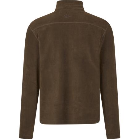 MEN'S JUMPER SEELAND BENJAMIN HALF ZIP - DARK BROWN