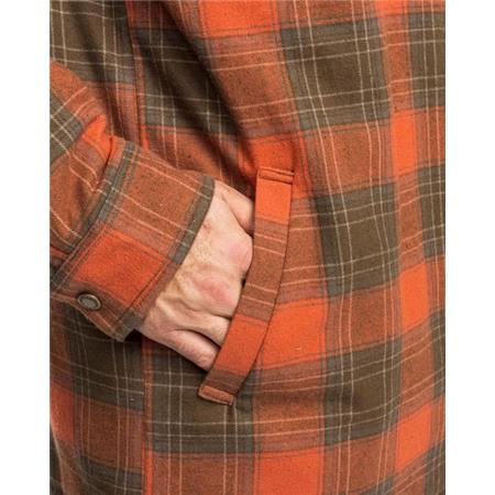 MEN'S LONG SLEEVED-SHIRT PINEWOOD FINNVEDEN CHECK PADD