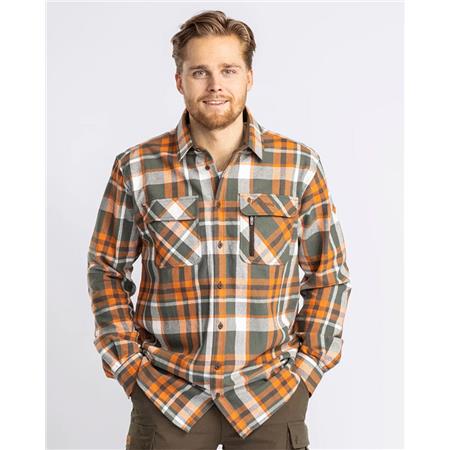 MEN'S LONG SLEEVED-SHIRT PINEWOOD LAPPLAND ROUGH FLANNEL