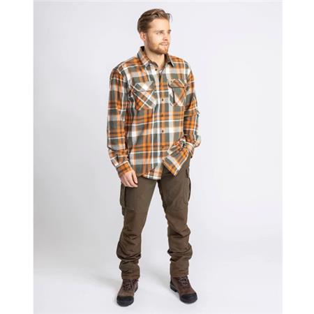 MEN'S LONG SLEEVED-SHIRT PINEWOOD LAPPLAND ROUGH FLANNEL