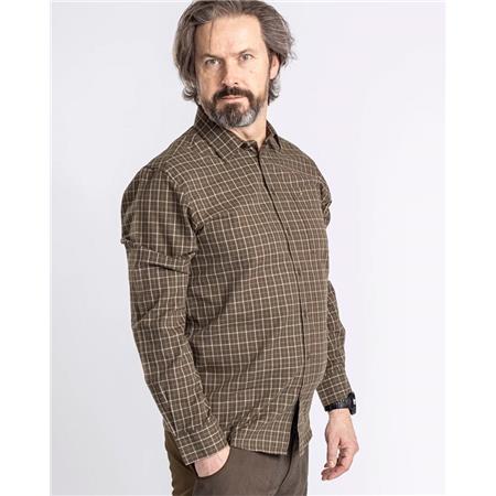 MEN'S LONG SLEEVED-SHIRT PINEWOOD NYDALA GROUSE