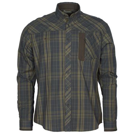 Men's Long Sleeved-Shirt Pinewood Wolf