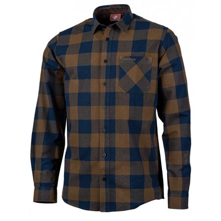 Men's Long Sleeved-Shirts Somlys Carreaux 514