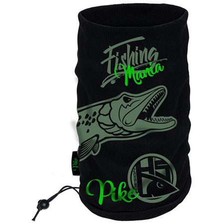 Men's Neck Gaiter Hot Spot Design Pike Mania - Black