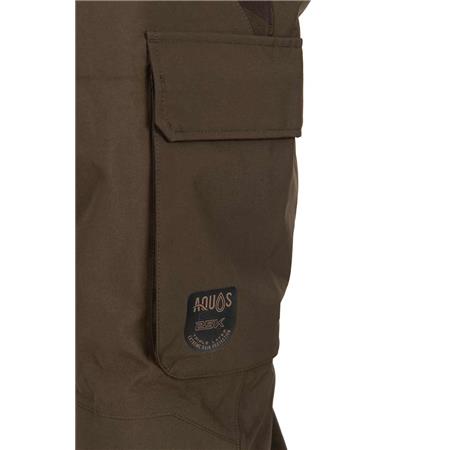 MEN'S OVERALLS - KHAKI FOX RS25K KHAKI SALOPETTES - KAKI