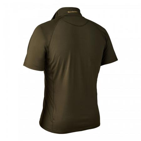 MEN'S POLO DEERHUNTER EXCAPE INS. T-SHIRT W/ZIP-NECK