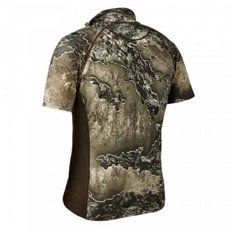 MEN'S POLO DEERHUNTER EXCAPE INS. T-SHIRT W/ZIP-NECK