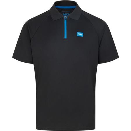 MEN'S POLO-SHIRT - BLACK MAP POLO SHIRT - NOIR