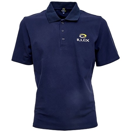 MEN'S POLO SHIRT - DARK BLUE ILLEX UPF 50 - BLEU FONCÉ