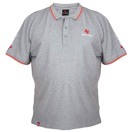 Men's Polo-Shirt - Light Marl Grey Nytro Polo Shirt - Light Marl Grey