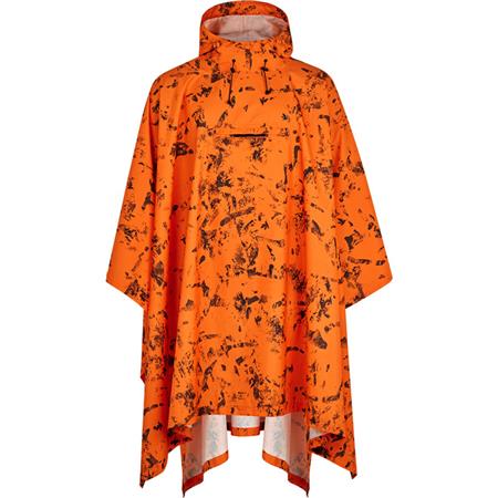 Men's Poncho Seeland Taxus Camo Rain