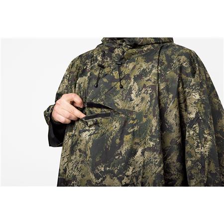 MEN'S PONCHO SEELAND TAXUS CAMO RAIN