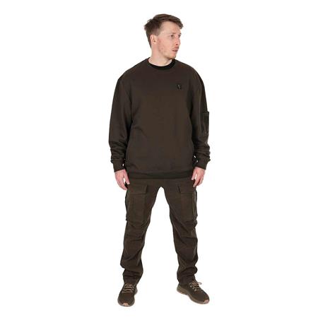 MEN'S PULLOVER FOX LW KHAKI JUMPER - KHAKI