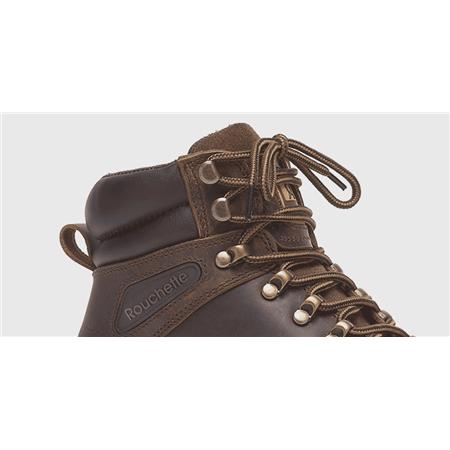 MEN'S SHOES - BROWN ROUCHETTE DETROIT - MARRON