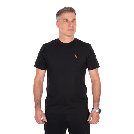 Men's Short-Sleeve T-Shirt Fox Classic T - Black/Orange