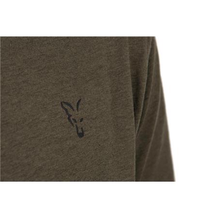 MEN'S SHORT SLEEVE T-SHIRT FOX COLLECTION T GREEN & BLACK - VERT