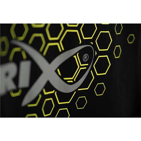 MEN'S SHORT SLEEVE T-SHIRT FOX MATRIX BLACK HEX PRINT T-SHIRT - NOIR