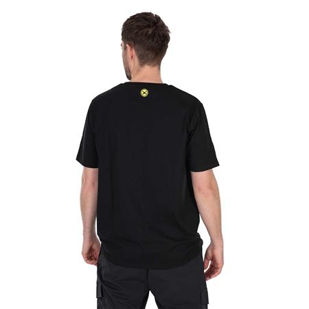 MEN'S SHORT SLEEVE T-SHIRT FOX MATRIX BLACK MINI LOGO T-SHIRT - NOIR
