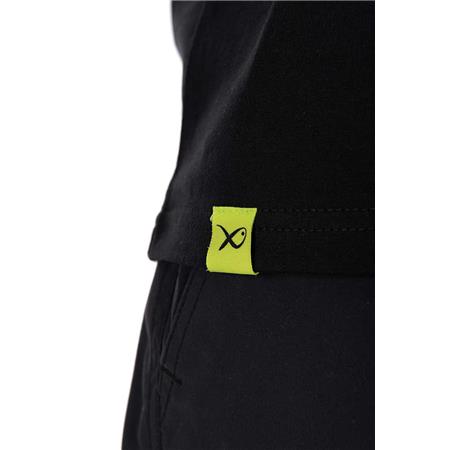 MEN'S SHORT SLEEVE T-SHIRT FOX MATRIX BLACK MINI LOGO T-SHIRT - NOIR