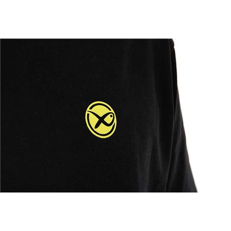 MEN'S SHORT SLEEVE T-SHIRT FOX MATRIX BLACK MINI LOGO T-SHIRT - NOIR