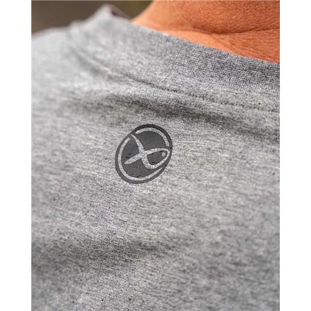 MEN'S SHORT SLEEVE T-SHIRT FOX MATRIX GREY HEX PRINT T-SHIRT - GRIS