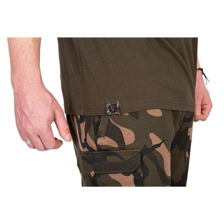 MEN'S SHORT SLEEVE T-SHIRT FOX OUTLINE T-SHIRT - KAKI/CAMO
