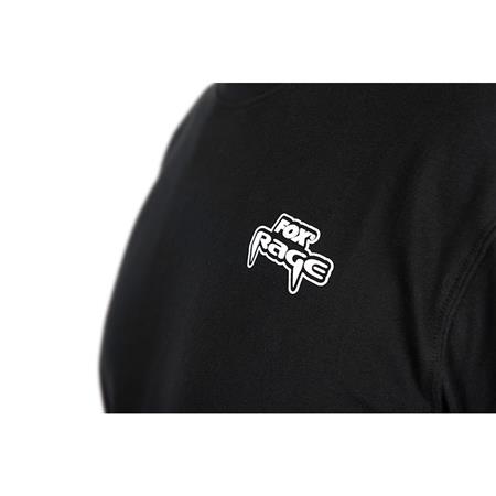 MEN'S SHORT SLEEVE T-SHIRT FOX RAGE RAGEWEAR TEE SHIRT - NOIR