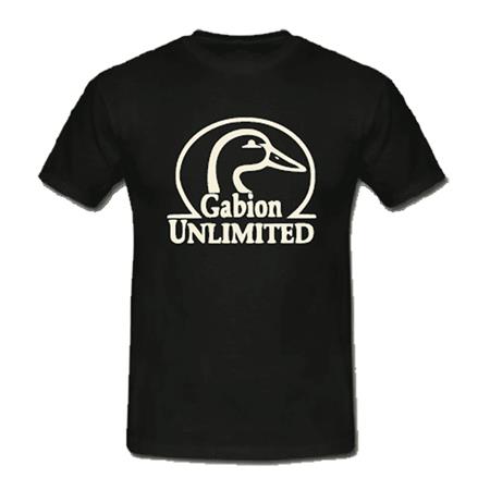 Men's Short Sleeve T-Shirt Gabion Unlimited - Noir