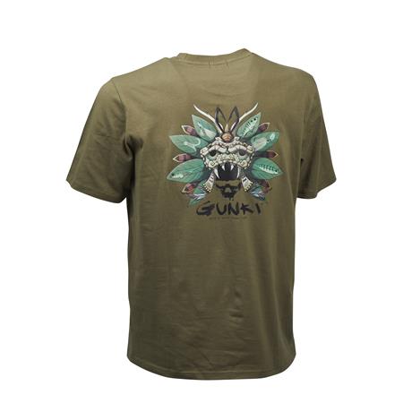 MEN'S SHORT SLEEVE T-SHIRT GUNKI CHIEF - KAKI