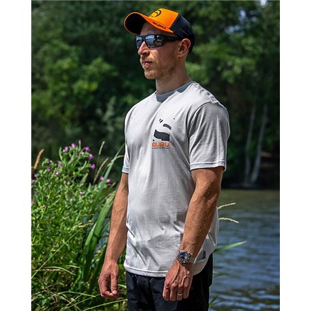 MEN'S SHORT-SLEEVE T-SHIRT GURU MAGNIFY TEE - GRAY