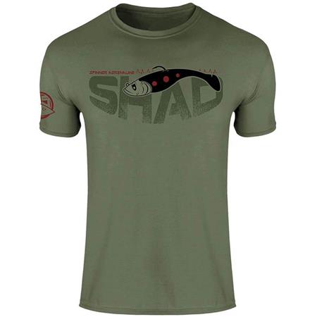 Men's Short-Sleeve T-Shirt Hot Spot Design Shad - Olive