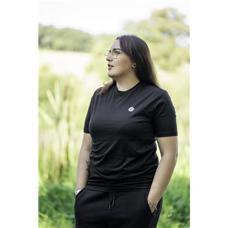 MEN'S SHORT-SLEEVE T-SHIRT KORDA BIRDSNEST - BLACK