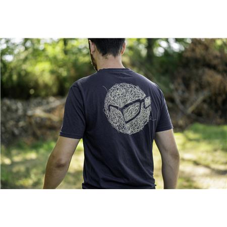 MEN'S SHORT SLEEVE T-SHIRT KORDA BIRDSNEST - NAVY