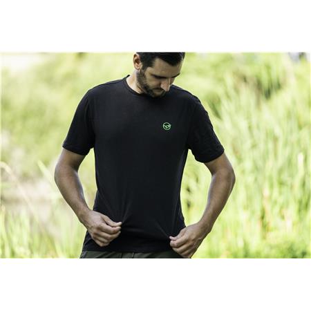 MEN'S SHORT-SLEEVE T-SHIRT KORDA BLOSSOM TEE - BLACK