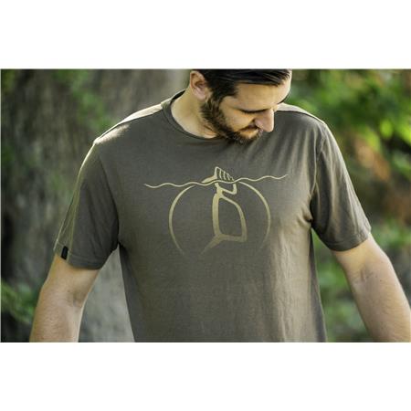 MEN'S SHORT SLEEVE T-SHIRT KORDA LE SUBMERGED TEE - OLIVE