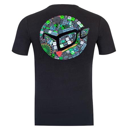 MEN'S SHORT SLEEVE T-SHIRT KORDA LE TACKLE TEE - NOIR