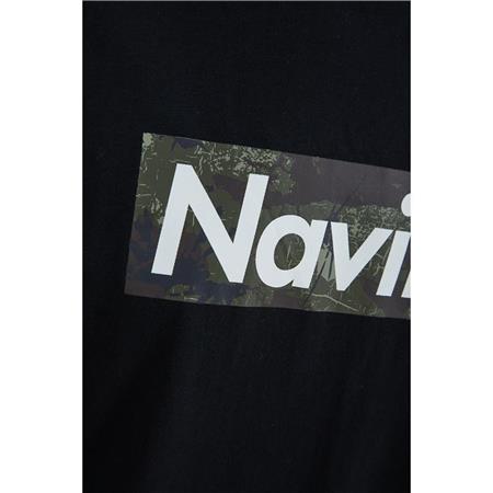 MEN'S SHORT SLEEVE T-SHIRT NAVITAS IDENTITY BOX TEE - NOIR