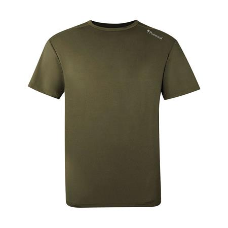 Men's Short Sleeve T-Shirt Pinewood Function - Moss Green