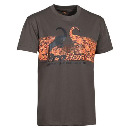 Men's Short Sleeve T-Shirt Prohunt - Marron