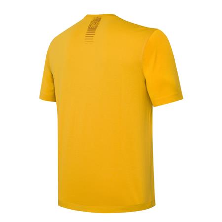 MEN'S SHORT SLEEVE T-SHIRT - SAFFRON YELLOW BERETTA FIR - SAFFRON YELLOW