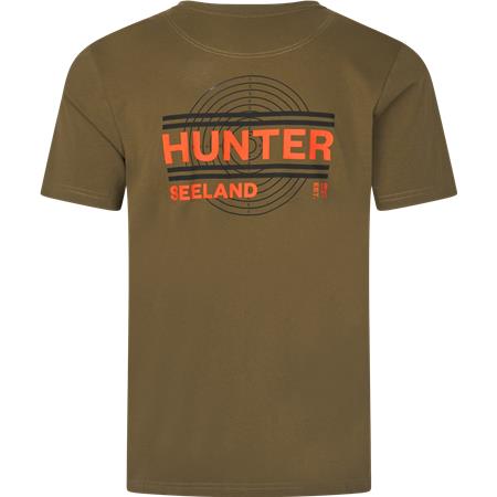 MEN'S SHORT SLEEVE T-SHIRT SEELAND ON POINT - MILITARY OLIVE
