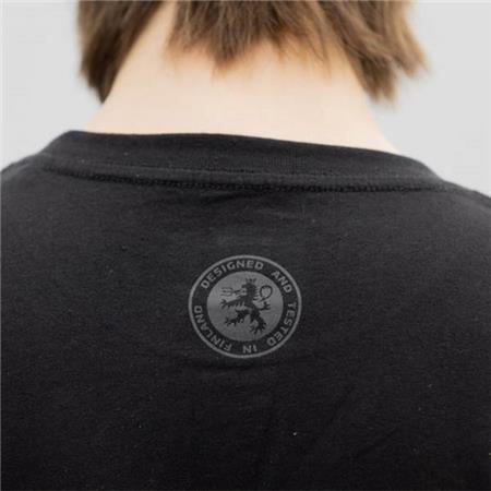 MEN'S SHORT SLEEVE T-SHIRT VISION LOGO - NOIR