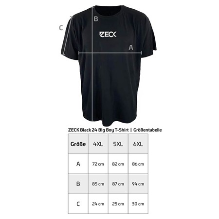 MEN'S SHORT-SLEEVE T-SHIRT ZECK BIG BOY - BLACK