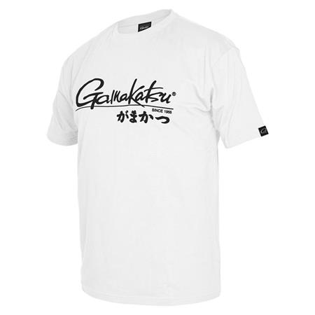 Men's Short-Sleeve Tee Shirt Gamakatsu T-Shirt Classic Jp - White