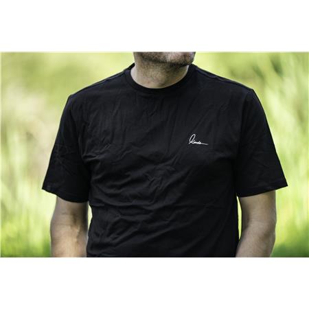 MEN'S SHORT SLEEVE TEE SHIRT KORDA MINIMAL - NOIR