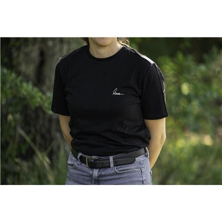 MEN'S SHORT SLEEVE TEE SHIRT KORDA MINIMAL - NOIR