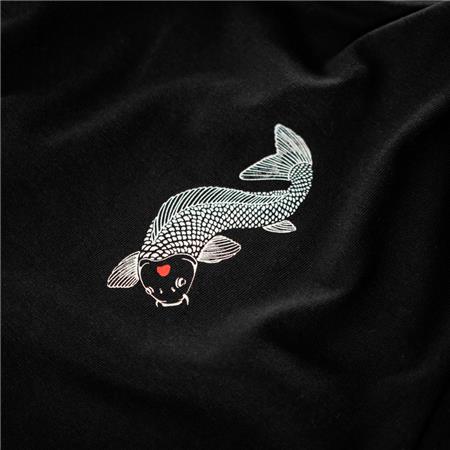 MEN'S SHORT SLEEVE TEE SHIRT KUMU DUSK TILL DAWN - NOIR